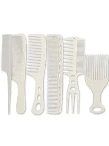 Aimeisi 6 Pcs Hair Comb Set – Durable Styling Combs for Medium & Long Hair