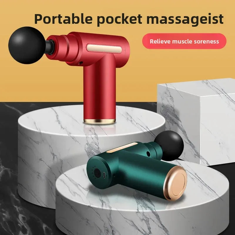 Mini Portable Massage Gun – Compact Handheld Relaxation & Gym Recovery Device